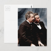 Das Foto der Brüder Lumière Postkarte (Vorne/Hinten)