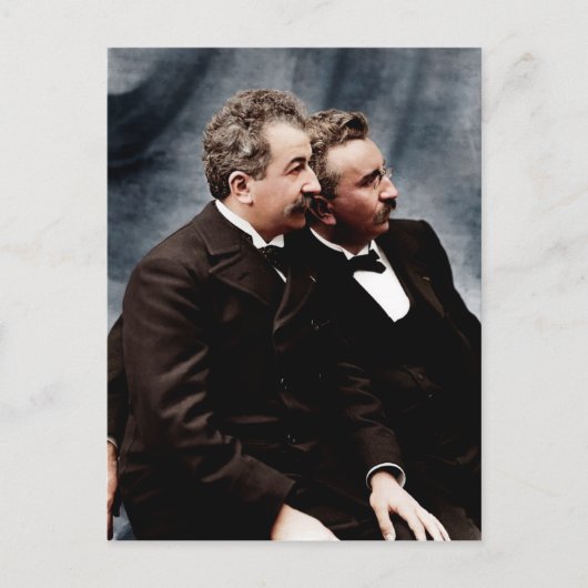 Das Foto der Brüder Lumière Postkarte (Vorderseite)