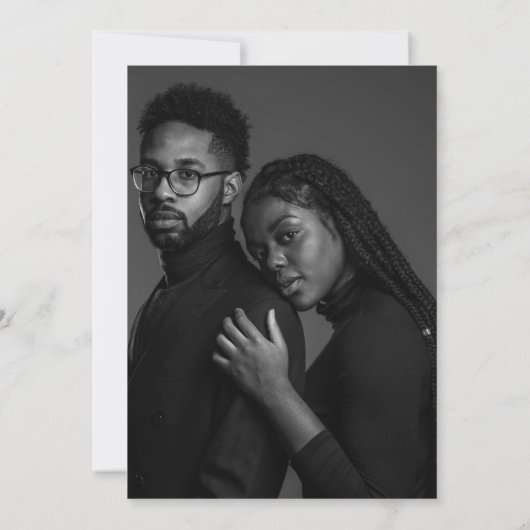 Das Foto der verzauberten Waldlichtblende soll das Einladung (Rückseite)