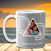 Das Foto des Weltbesten Vaters zum Tag des eigenen Kaffeetasse