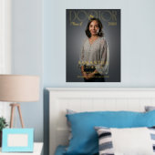 Das Foto "Doctor Chic Doctoral" Foliendrucke (In Situ (Schlafzimmer))