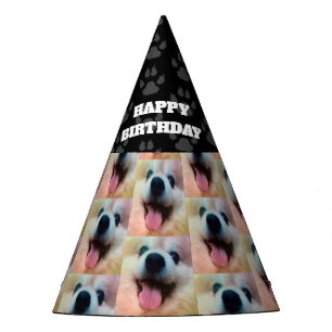 Das Foto-Geburtstags-Party-Hut des Hundes Partyhütchen