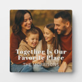 Das Foto ist unser Lieblingslokal Fotoplatte (Vorderseite)