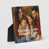 Das Foto ist unser Lieblingslokal Fotoplatte (Vorderseite)