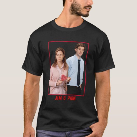 Das Foto Jim and Pam T-Shirt (Vorderseite)