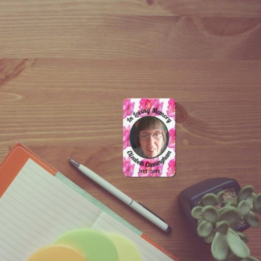 Das Foto mit dem Gedicht Memorial Telefonnummerkarte