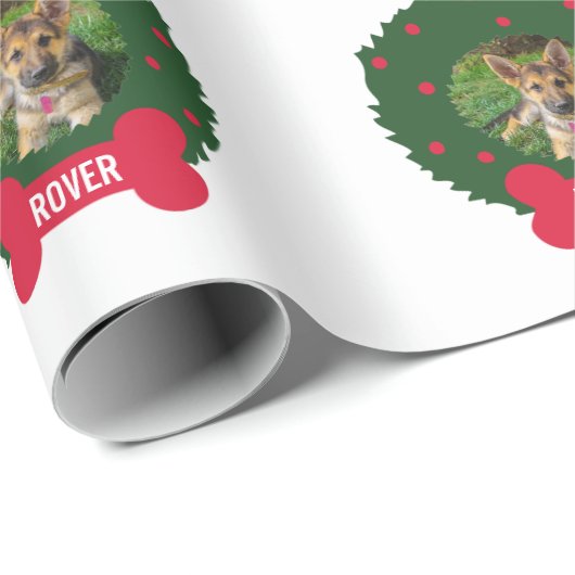 Das Foto-Name des Geschenkpapier (Rolleneckpunkt)