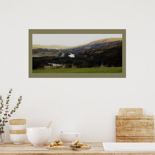 Das Foto Pocono Poster (Küche)