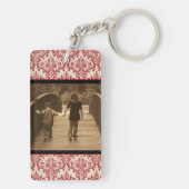 Das Foto-Schlüsselanhänger-Schablone der Schlüsselanhänger (Rückseite)