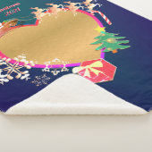 Das Foto Sherpa Blanket des Weihnachtsmanns Sherpadecke (3/4)