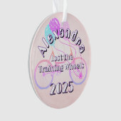 Das Foto "Trainingsräder" auf der Rückseite verlor Ornament (Vorderseite)