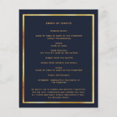 Das Foto von Blue Gold ist ein elegantes Beerdigun (Rückseite)