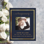 Das Foto von Blue Gold ist ein elegantes Beerdigun