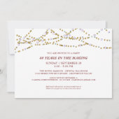 Das Foto zum 40. Ruby-Jubiläum Jahre im Kommen Einladung (Rückseite)