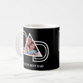 Das Foto zum besten Vater-Vatertag der Welt ist sc Kaffeetasse (Vorderseite Links)