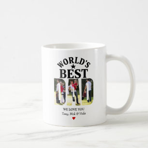 Das Foto zum besten Vater-zertifizierten Vater-Tag Kaffeetasse