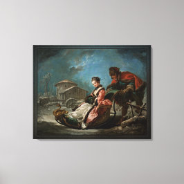 Das Four Seasons by Winter von François Boucher Leinwanddruck