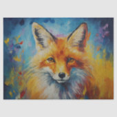 Das Fox Decoupage Tissue Seidenpapier (Vorderseite)