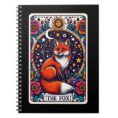 Das Fox Spirit Tarot Card Notebook Notizblock (Vorderseite)