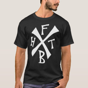 Das Foxboro-Logo für die heißen Badewannen, der  T-Shirt