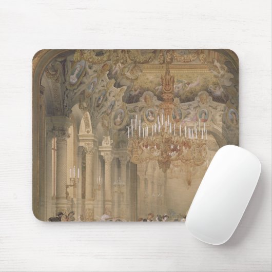 Das Foyer der Oper während des Abstands Mousepad (Mit Mouse)