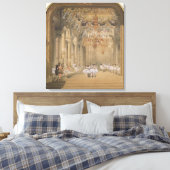 Das Foyer der Oper während des Mittelalters Leinwanddruck (Insitu (Schlafzimmer))