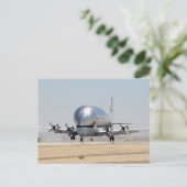 Das Frachtflugzeug B377SGT Super Guppy Turbine der Postkarte (Stehend Vorderseite)