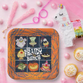 Das Fraidy Bunch Fun Halloween Pappteller (Party)