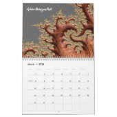 Das Fraktal Art von Shelli Fitzpatrick Vol. Eins Kalender (Mär 2026)