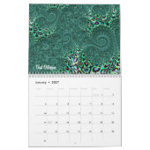 Das Fraktal Art von Shelli Fitzpatrick Vol. Eins Kalender (Jan 2027)
