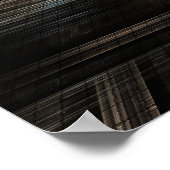 Das Fraktal der Throne Room Art Wall Poster (Ecke)
