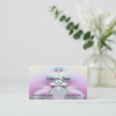 Das Fraktal Pool Visitenkarte (Stehend Vorderseite)