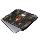 Das Fraktal ?Throne Art Laptop Sleeve (Vorne Knopf)