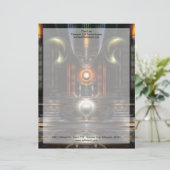 Das Fraktal Throne Room Art Briefkopf (Stehend Vorderseite)