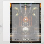 Das Fraktal Throne Room Art Briefkopf (Vorne/Hinten)