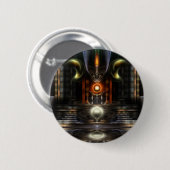 Das Fraktal Throne Room Art Button (Vorne & Hinten)