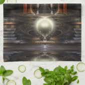 Das Fraktal Throne Room Art Handtuch (Gefaltet)