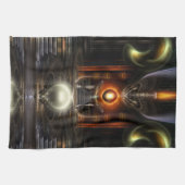Das Fraktal Throne Room Art Handtuch (Horizontal)