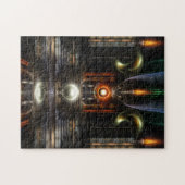 Das Fraktal Throne Room Art Puzzle (Horizontal)