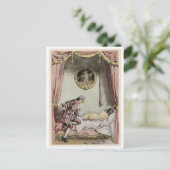 Das französische Bett ~ Postkarte / Einladungen (Stehend Vorderseite)