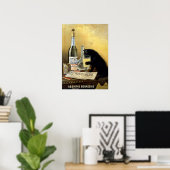 Das französische Poster "absinthe bourgeois" von R (Heimbüro)