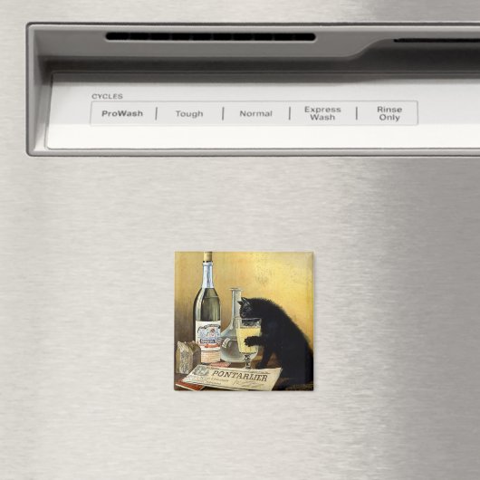 Das französische Poster "absinthe bourgeois" von R Magnet (In Situ (Geschirrspüler))