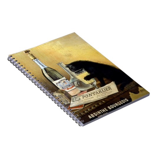 Das französische Poster "absinthe bourgeois" von R Notizblock (Rechte Seite)