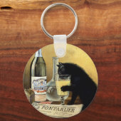 Das französische Poster "absinthe bourgeois" von R Schlüsselanhänger (Vorderseite)