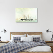 Das französische Schlachtschiff "La Gloire", 1880 Leinwanddruck (Insitu (Schlafzimmer))