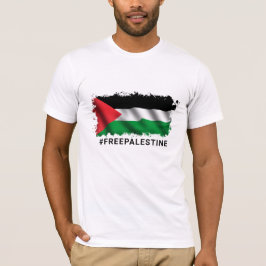 Das freie Palästina, die palästinensische Flagge,  T-Shirt