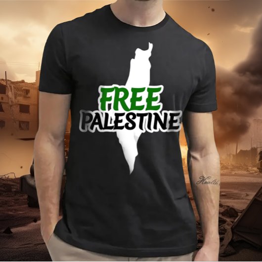 Das freie Palästina, die Solidarität, die palästin T-Shirt