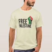 Das freie Palästina, Rett der Menschheit, der T - T-Shirt (Vorderseite)