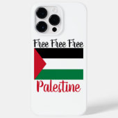 Das freie Palästina Rette Gaza Case-Mate iPhone Hülle (Rückseite)