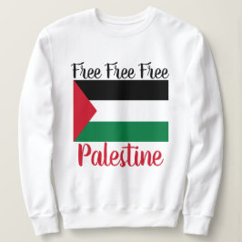 Das freie Palästina Rette Gaza Sweatshirt
